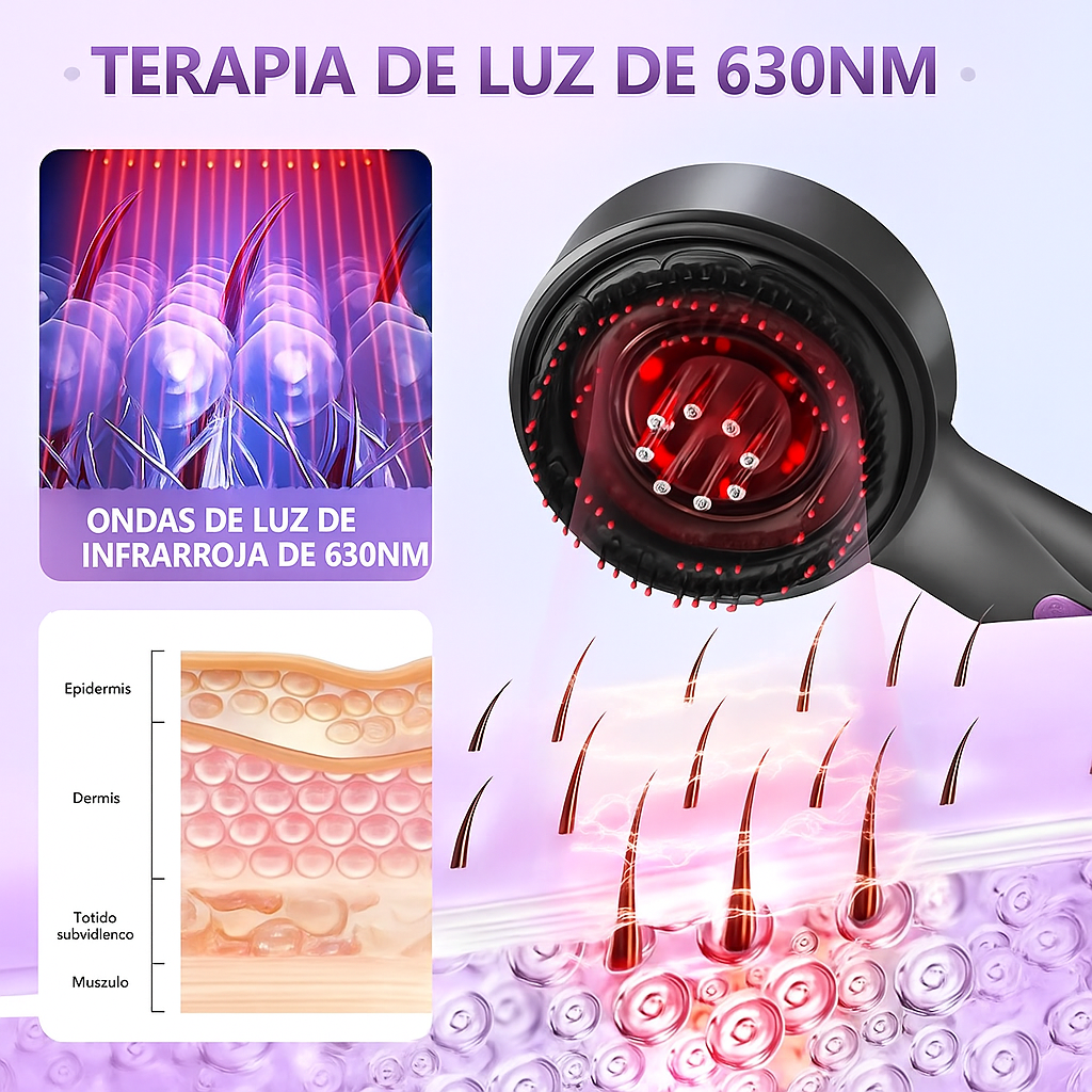 Cepillo Reactivador Capilar – Scalp Massage Comb- ENVÍO GRATIS✨✅