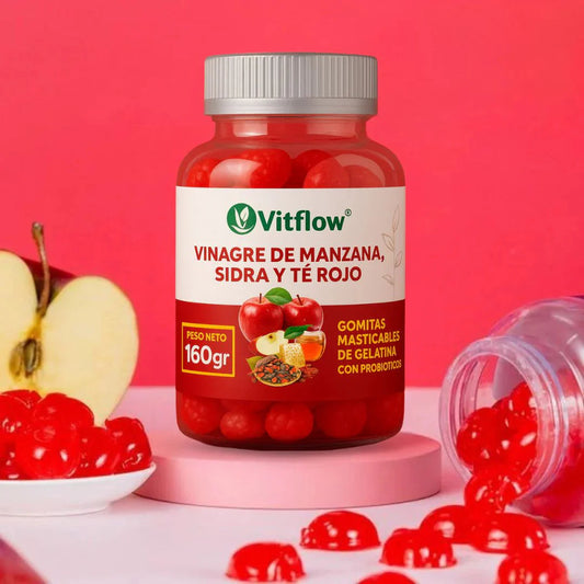 Gomitas de vinagre de manzana: Apoya tu Bienestar 🍎- ENVIO GRATIS