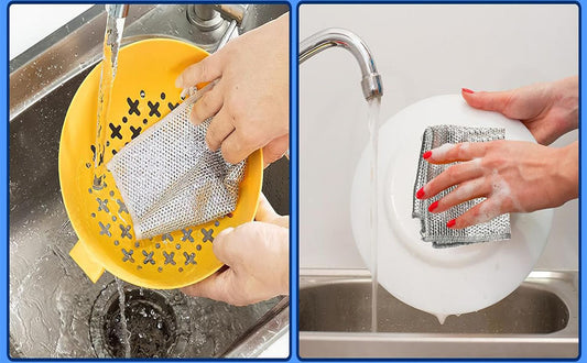 Paños Mágicos de Limpieza x10 – Doble Malla Ultra Resistente- ENVIO GRATIS📦