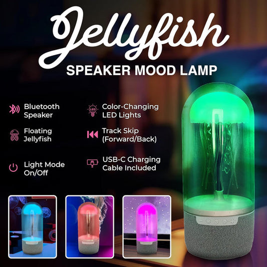 Parlante Medusa Bluetooth con Luces Neón | ¡Ambienta tu Espacio!