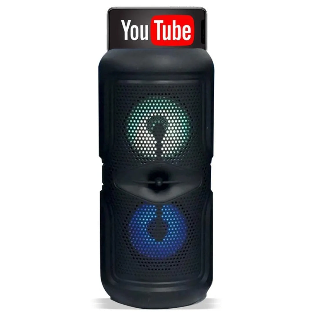 Parlante Bluetooth con Luces LED | Potencia y Estilo