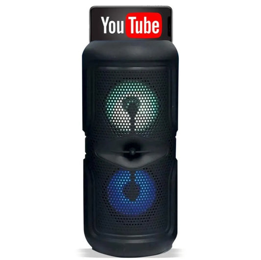 Parlante Bluetooth con Luces LED | Potencia y Estilo