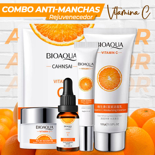 Combo Bio Serum + Vitamina C | Ilumina, Hidrata y Rejuvenece tu Piel