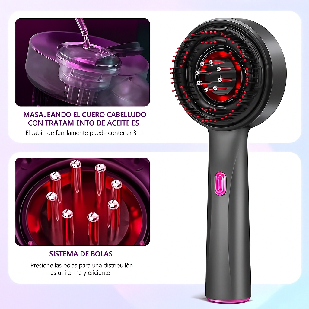 Cepillo Reactivador Capilar – Scalp Massage Comb- ENVÍO GRATIS✨✅