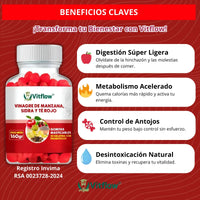 Gomitas de vinagre de manzana: Apoya tu Bienestar 🍎- ENVIO GRATIS