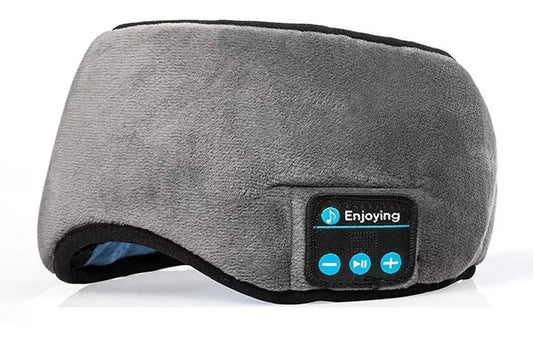 Máscara para Dormir con Audífonos Inalámbricos – Relájate con Estilo