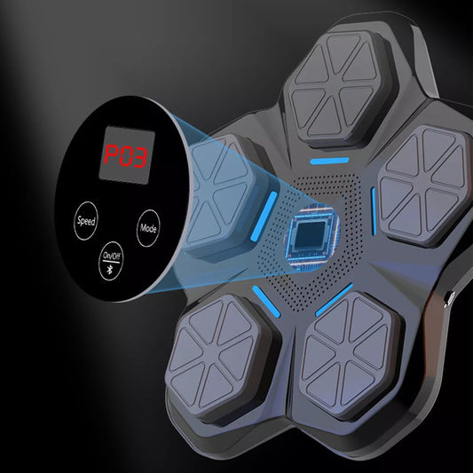 Juego de Boxeo Musical con Luces RGB – Entrena con Ritmo