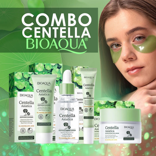 Kit Centella Asiática – Regeneración, Hidratación y Juventud para Tu Piel