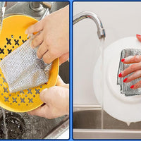 Paños Mágicos de Limpieza x10 – Doble Malla Ultra Resistente- ENVIO GRATIS📦
